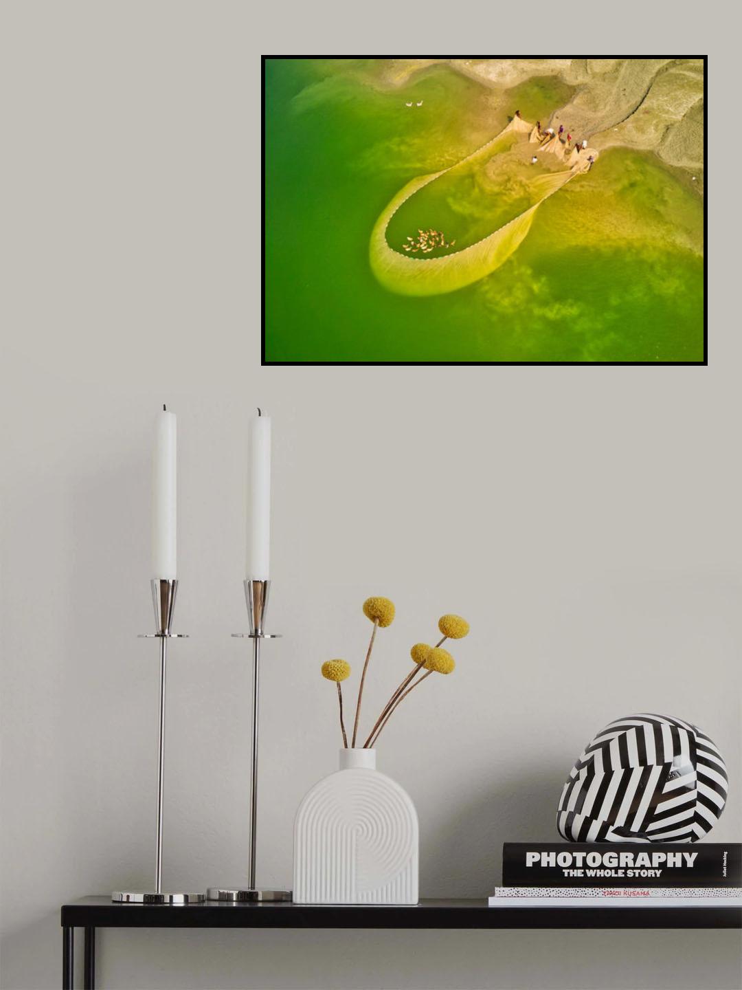 Fishing Poster och Canvastavla