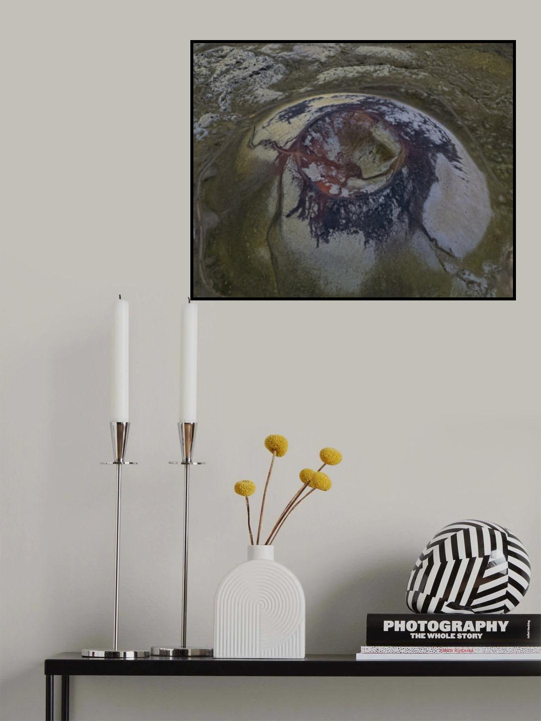 Crater Poster och Canvastavla