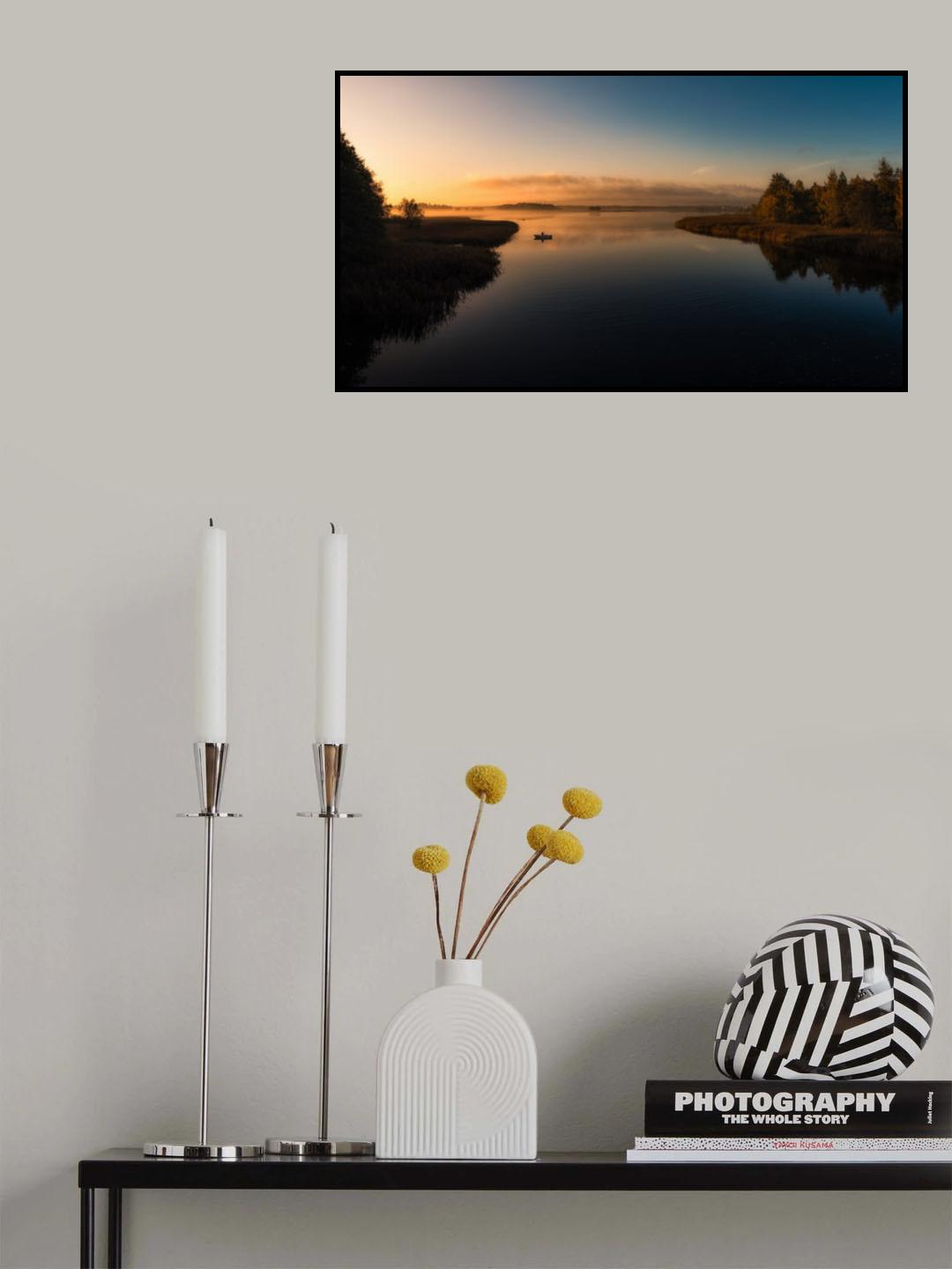 Stillness Poster och Canvastavla