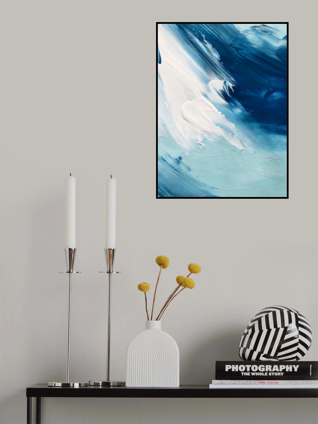 Abstract 47 Poster och Canvastavla
