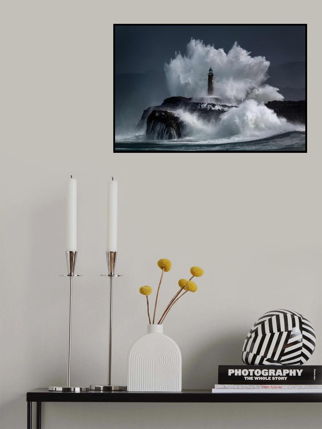 Comb Poster och Canvastavla