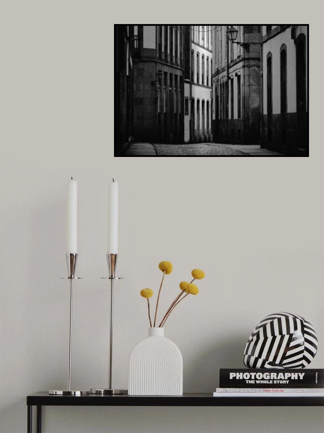 Calle Vieja Poster och Canvastavla