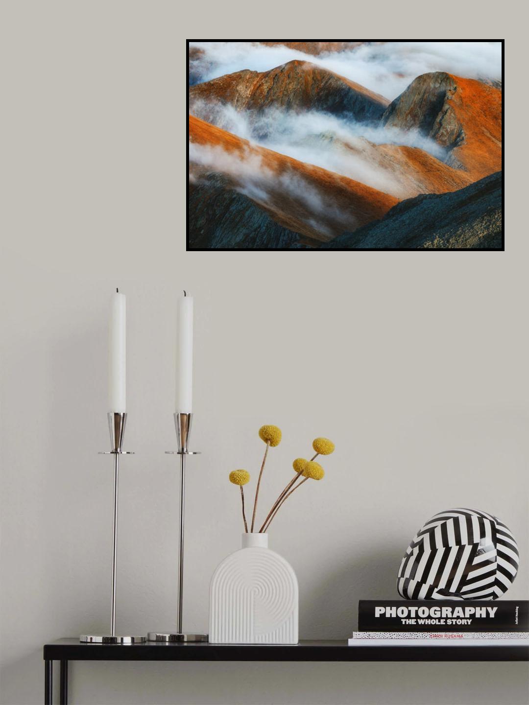 Waves Poster och Canvastavla