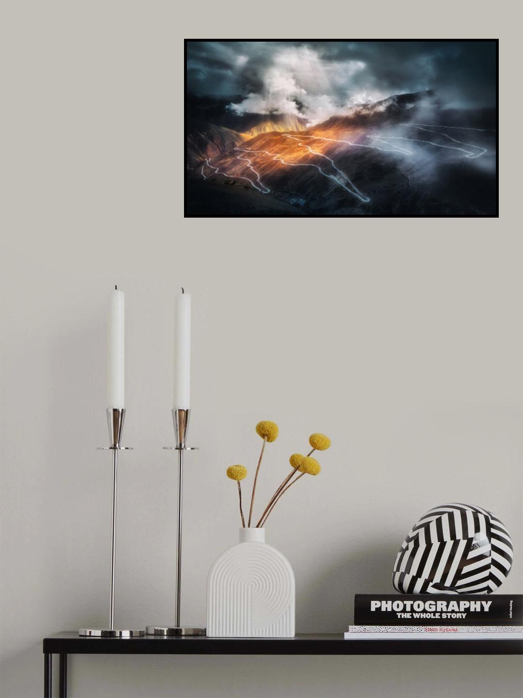 Bend and Rise Poster och Canvastavla