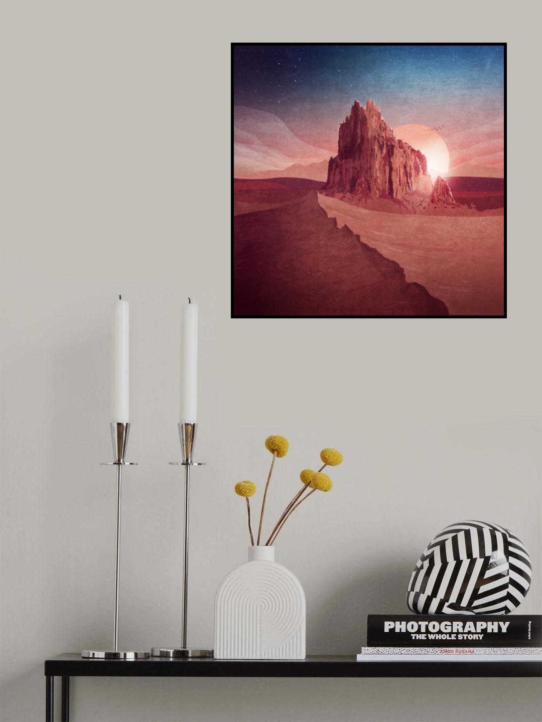 Shiprock Poster och Canvastavla