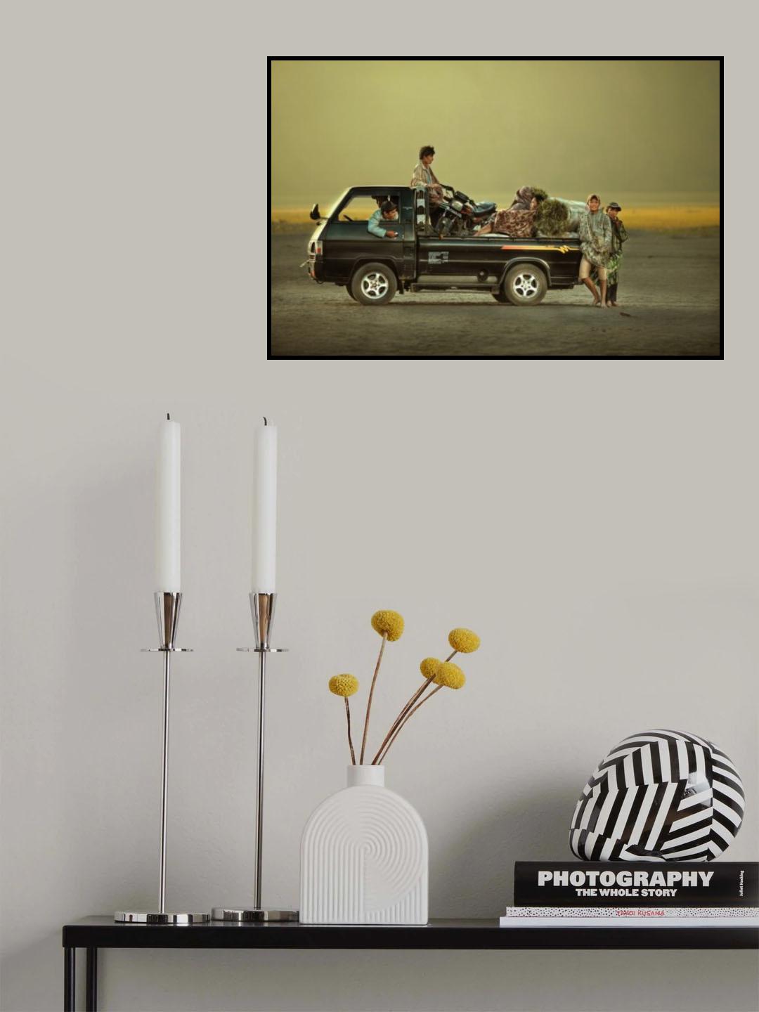 eazy evening of the grassman Poster och Canvastavla