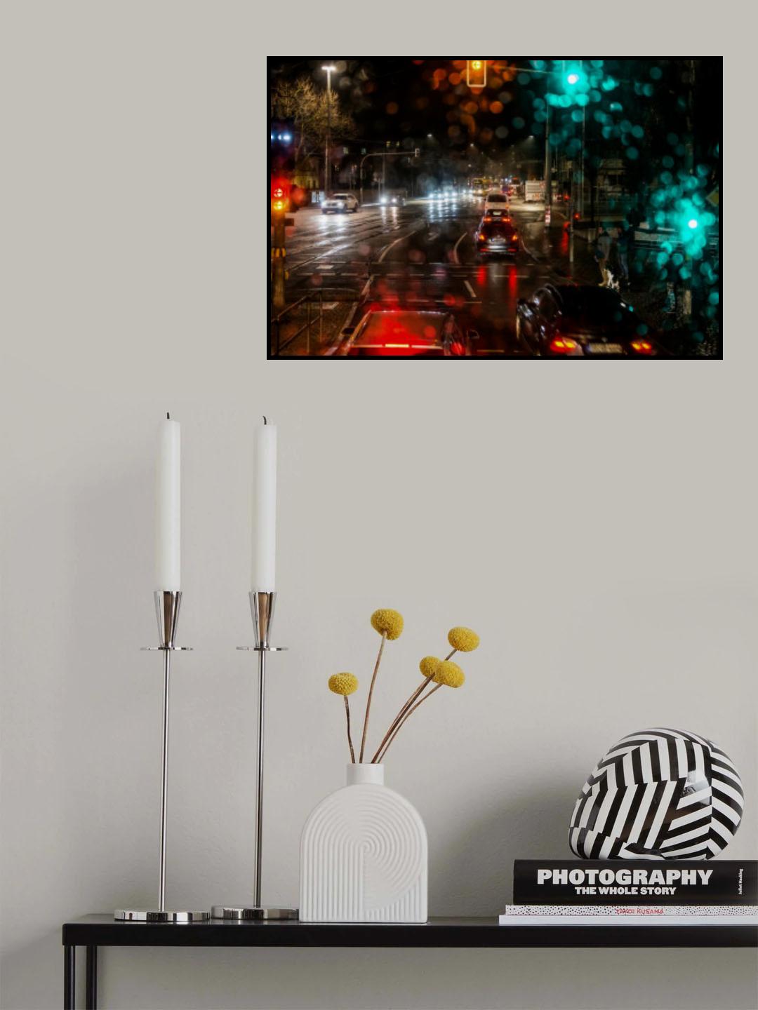 Rainy day Poster och Canvastavla