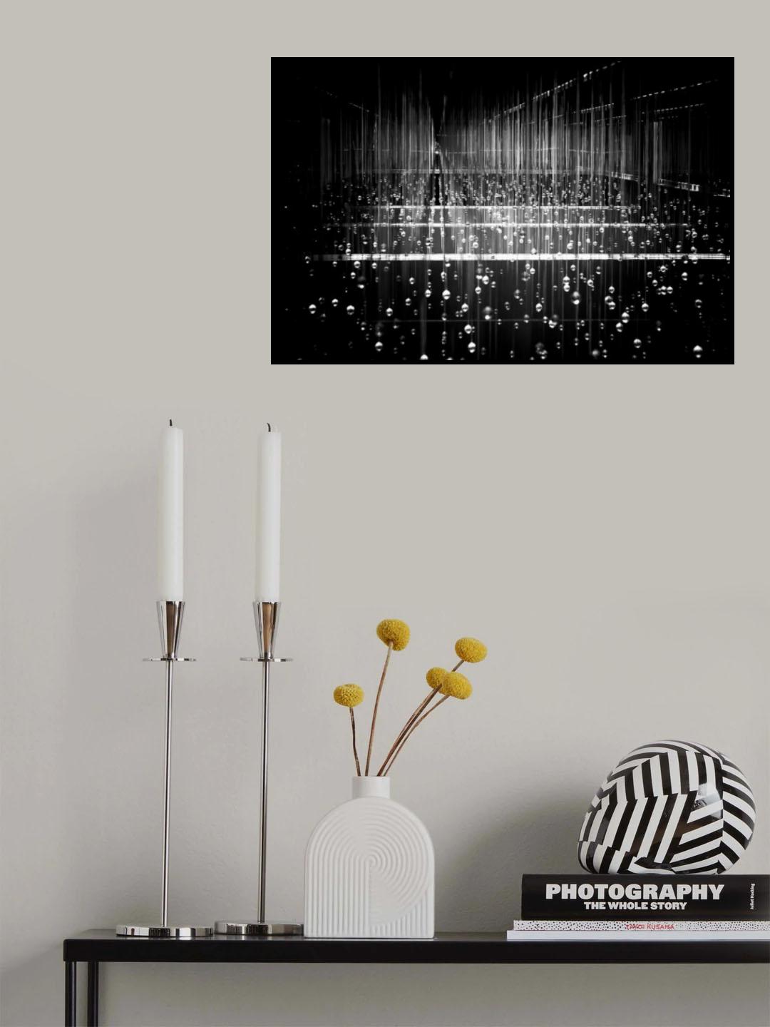 Frozen Rain Poster och Canvastavla