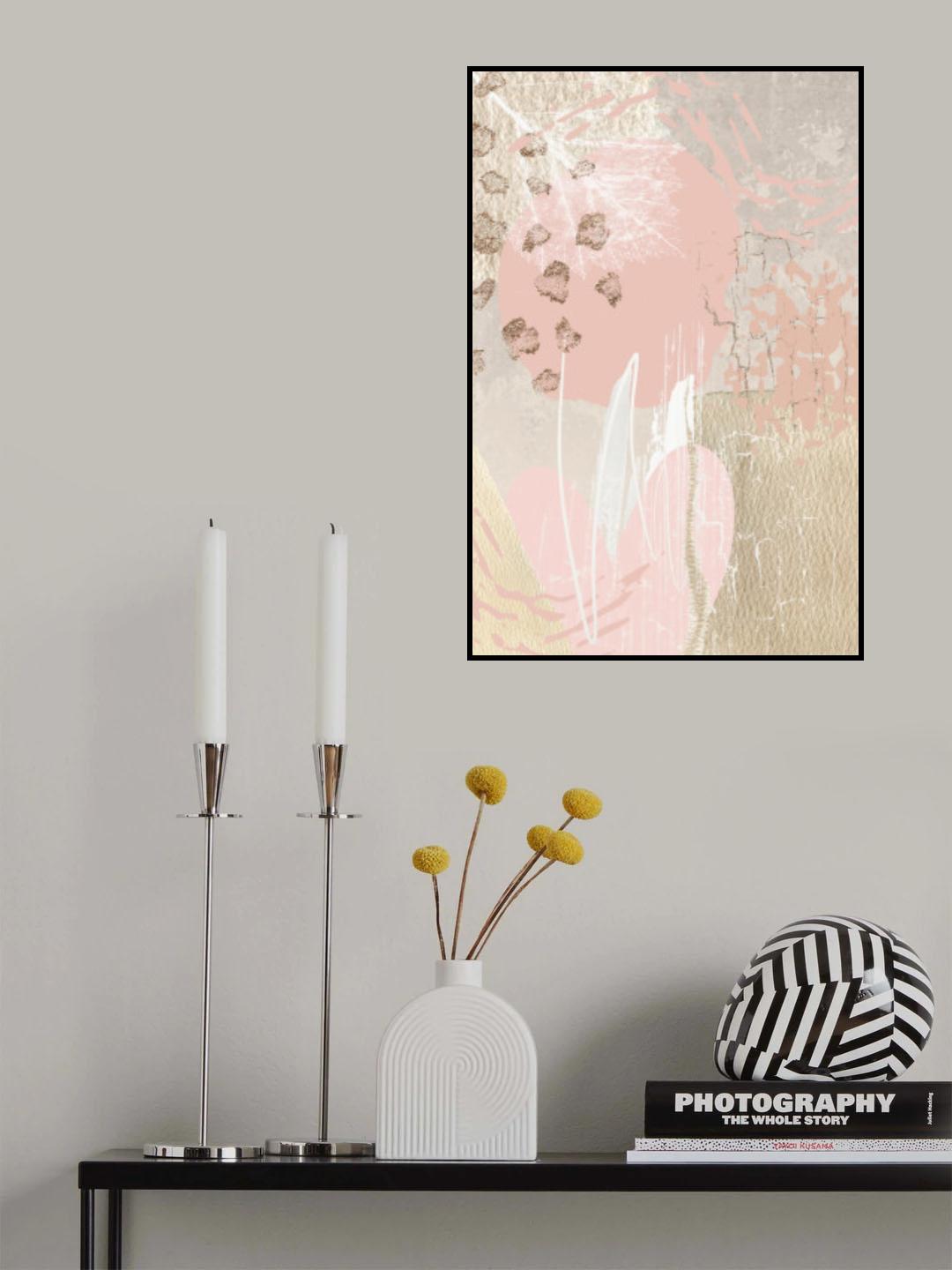 Morning Pink-3 Poster och Canvastavla