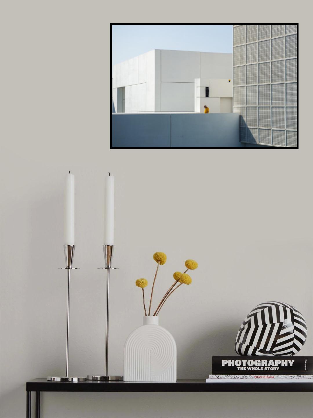 characteristic by yellow Poster och Canvastavla