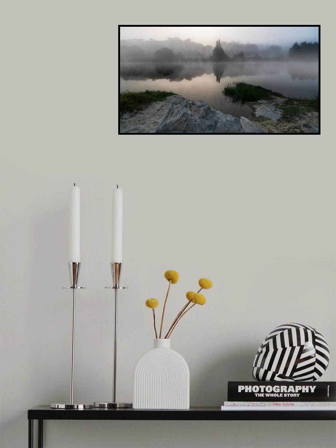 Fog Poster och Canvastavla