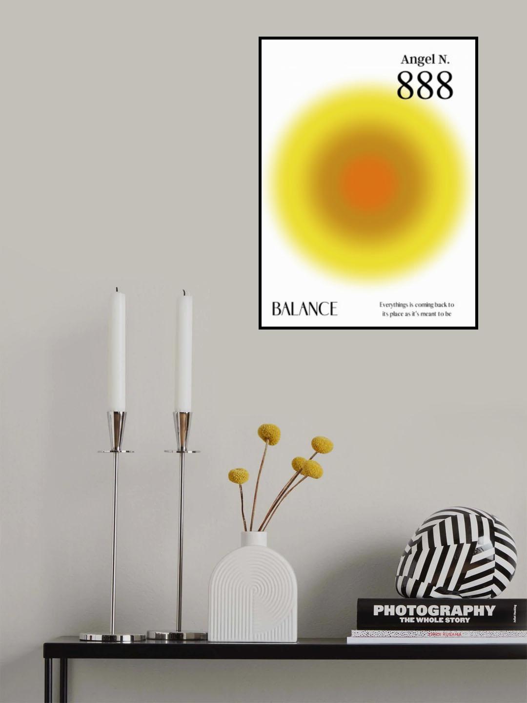 Angel Number 888 Poster och Canvastavla