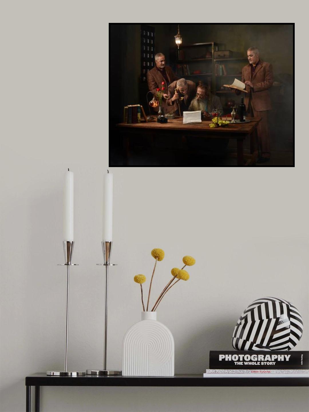 Hello Poster och Canvastavla