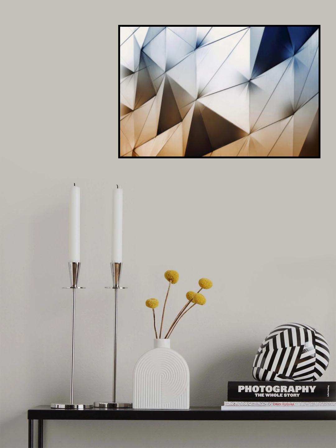 triangles art Poster och Canvastavla