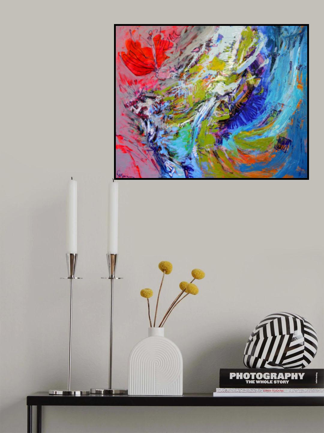 Df1089 Theriverrunsthroughheri Poster och Canvastavla