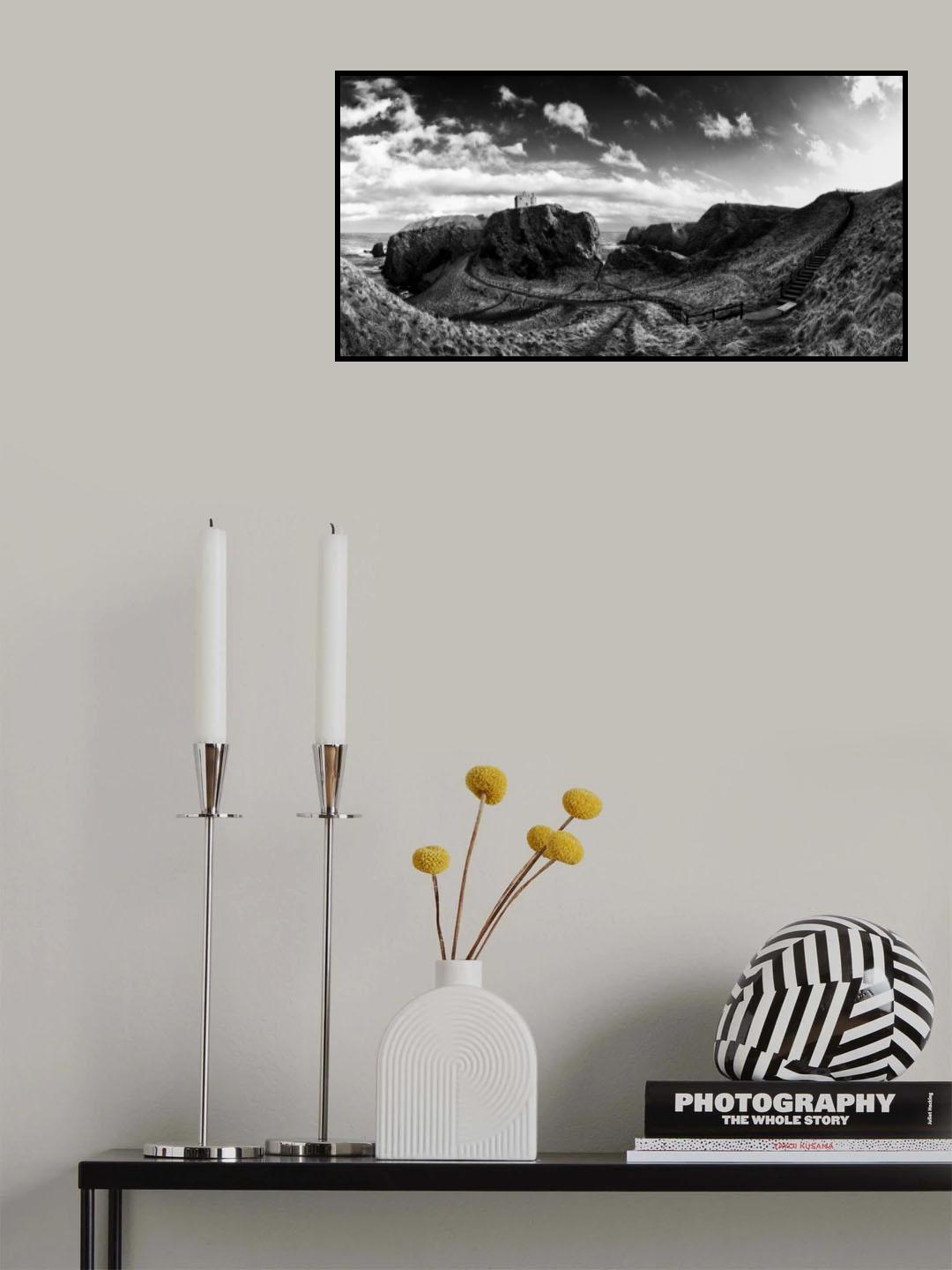Dunnottar Castle Poster och Canvastavla