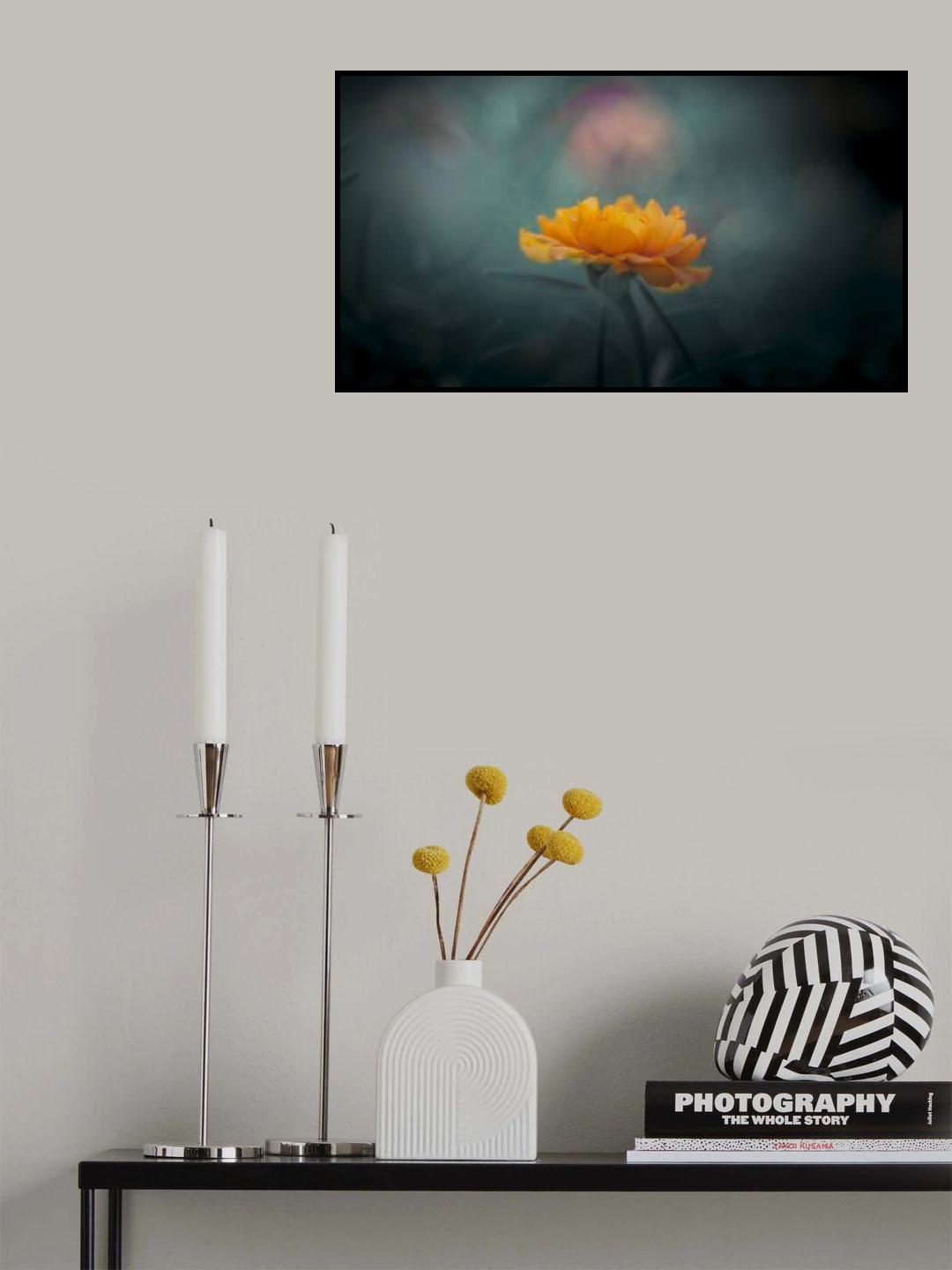 Yellow Poster och Canvastavla