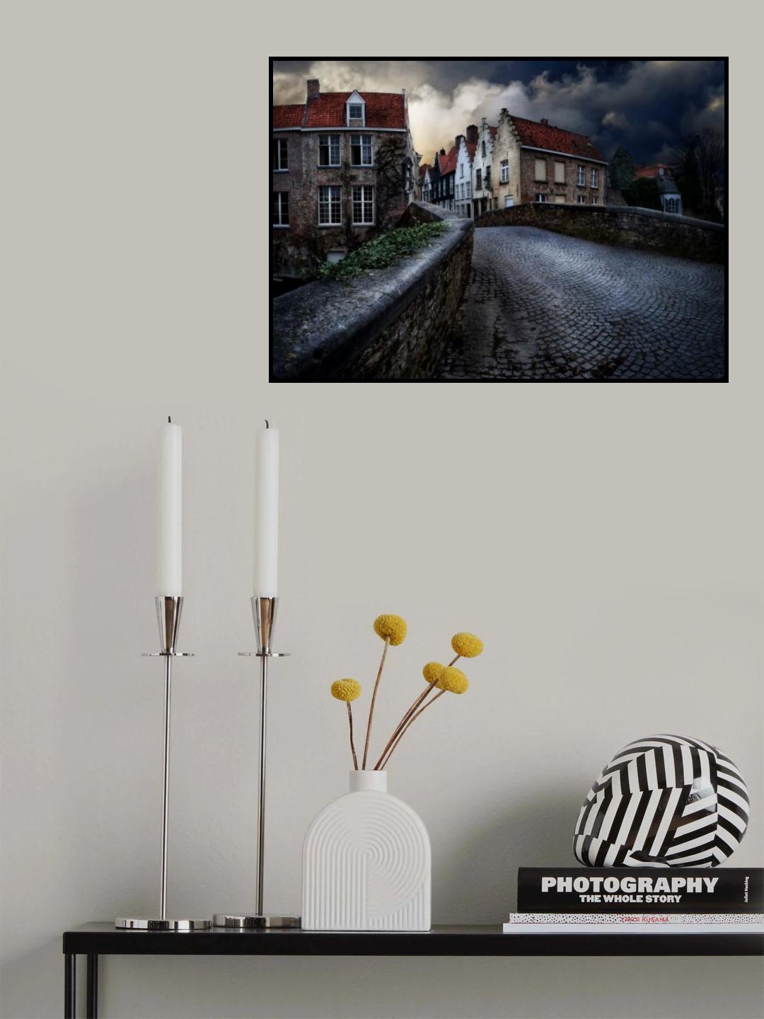 an evening in Bruges Poster och Canvastavla
