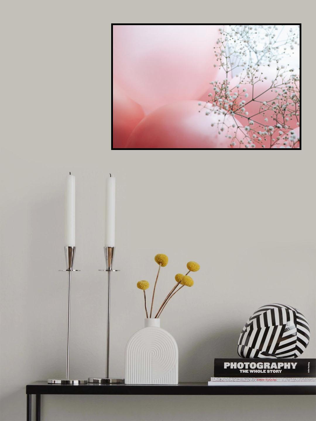 Blooms and Balloons - You plus me Poster och Canvastavla