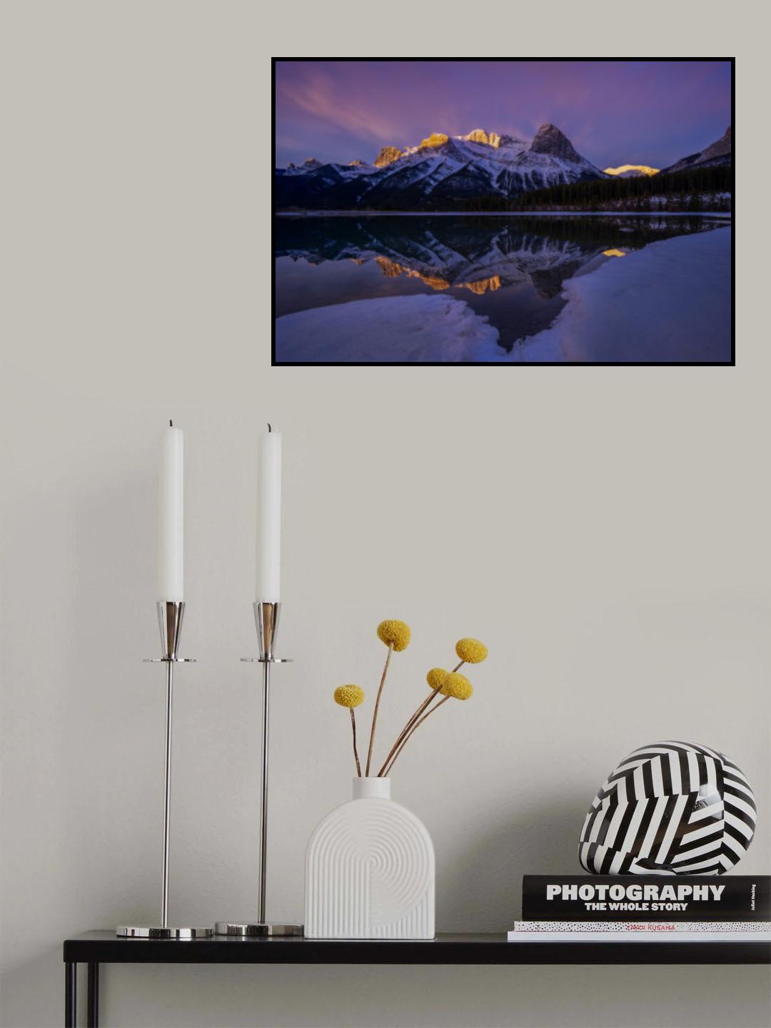 Winter Morning Poster och Canvastavla