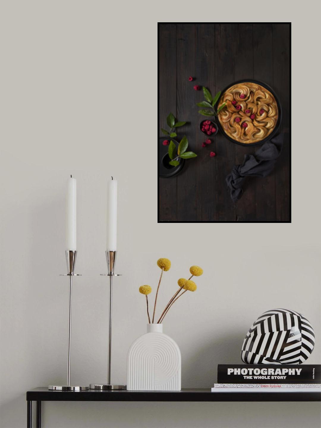 Apple swirls Poster och Canvastavla