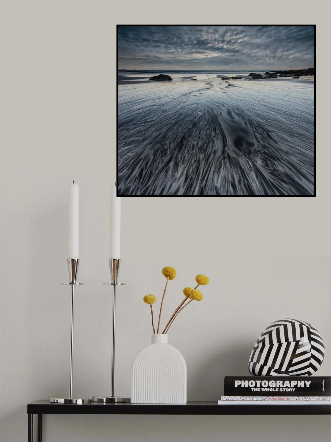 Sand and water Poster och Canvastavla