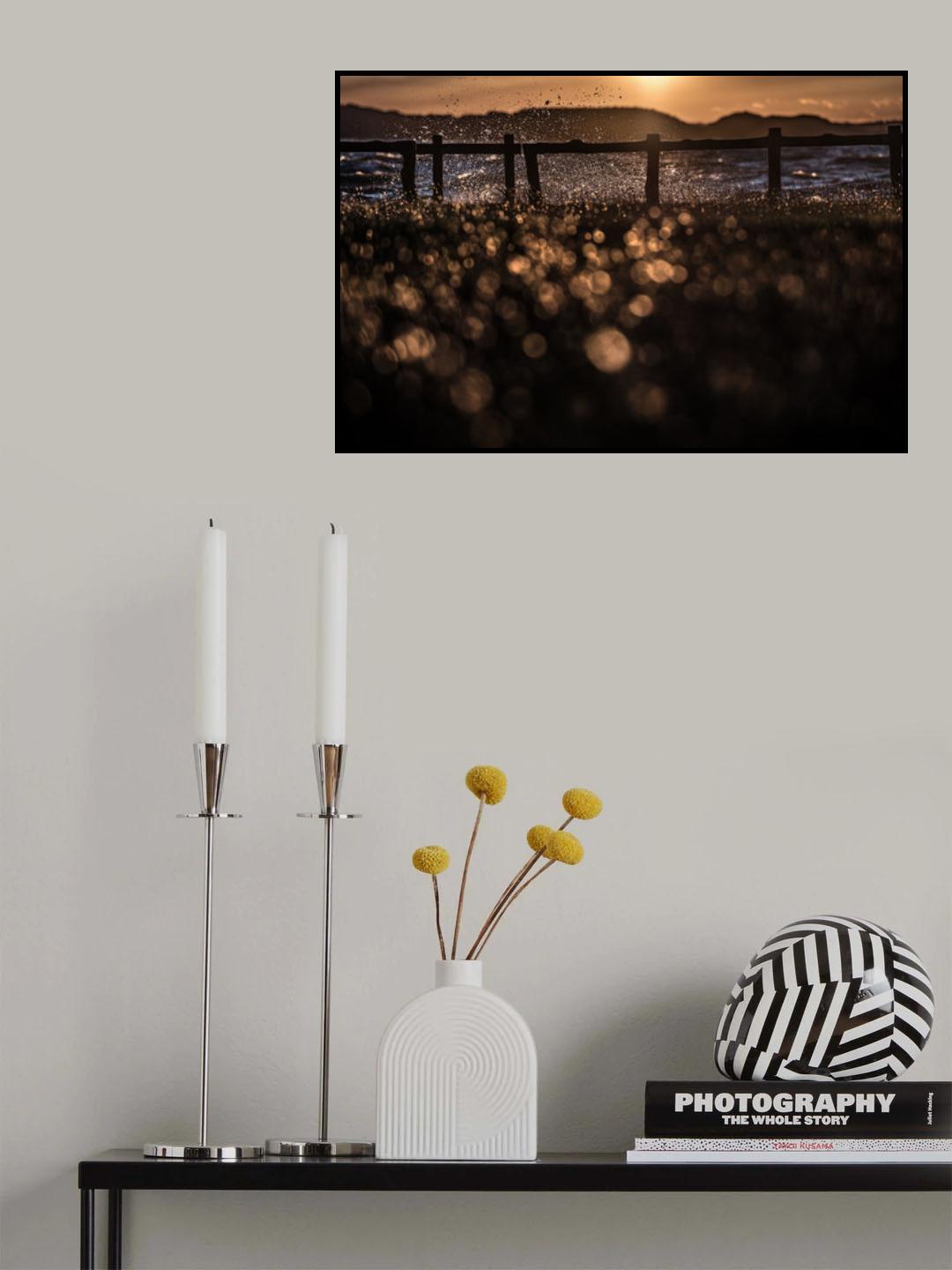Wave Poster och Canvastavla