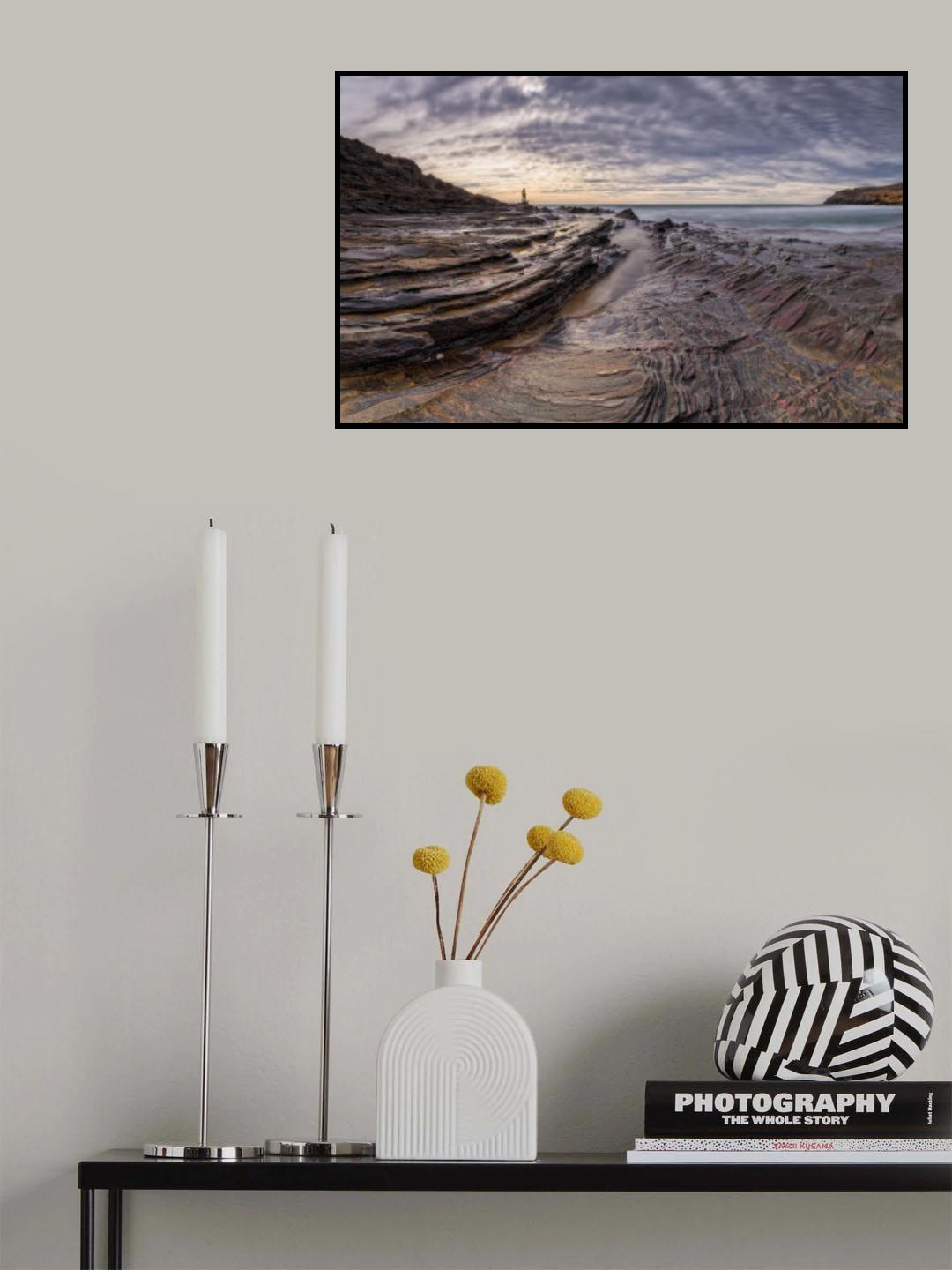 ALONE 19.0. STORM FROM Poster och Canvastavla