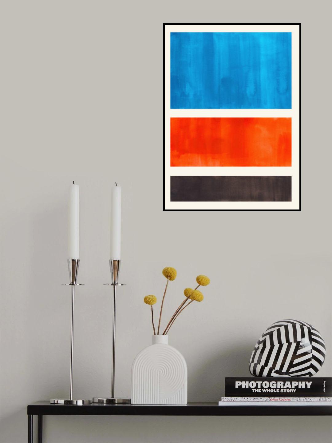 Colourfield 1 Poster och Canvastavla
