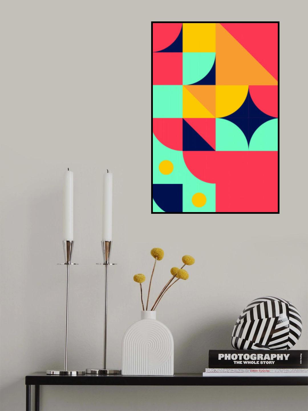 Bold Bauhaus Series #2 Poster och Canvastavla