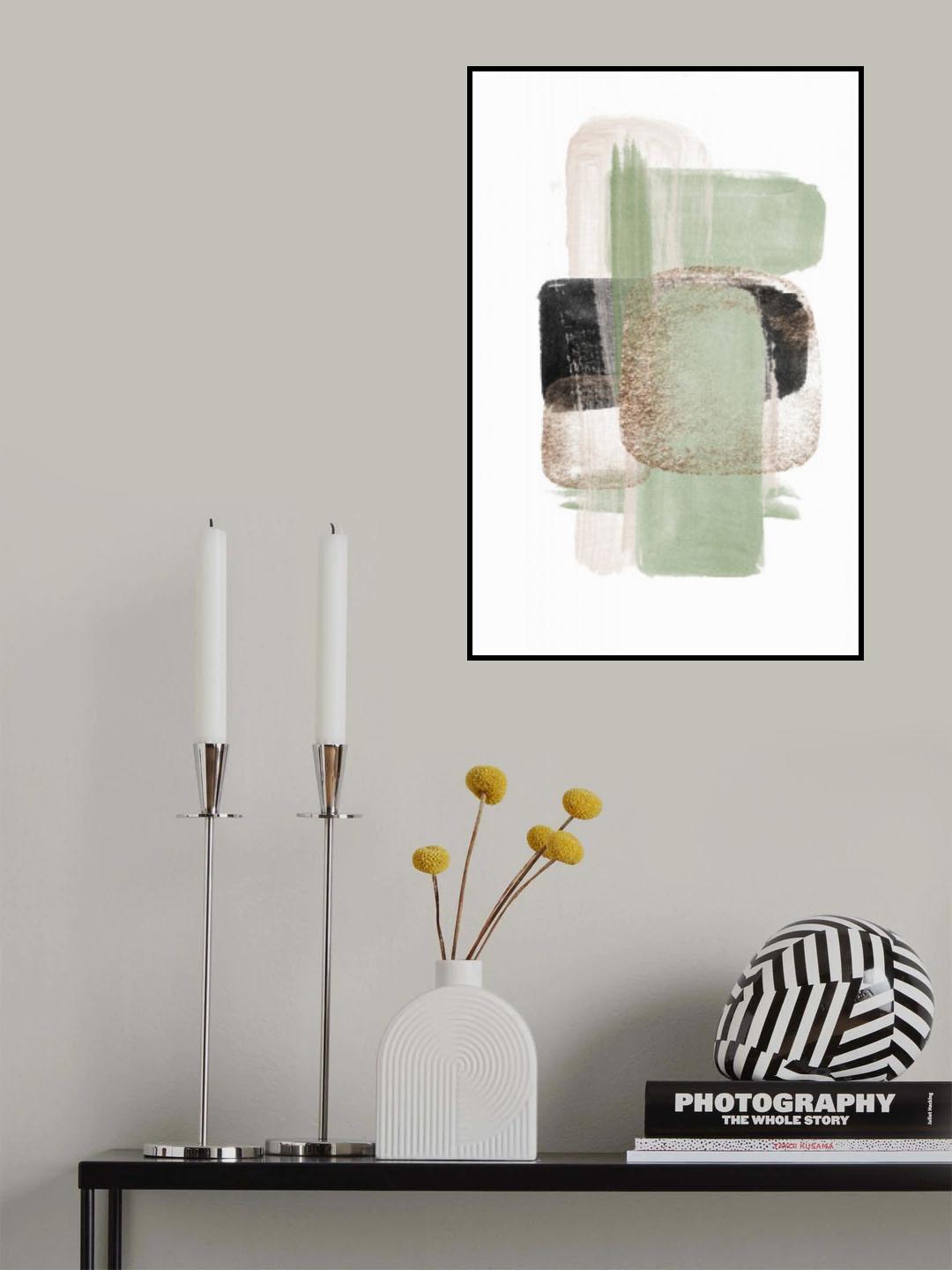 Simple Green-1 Poster och Canvastavla