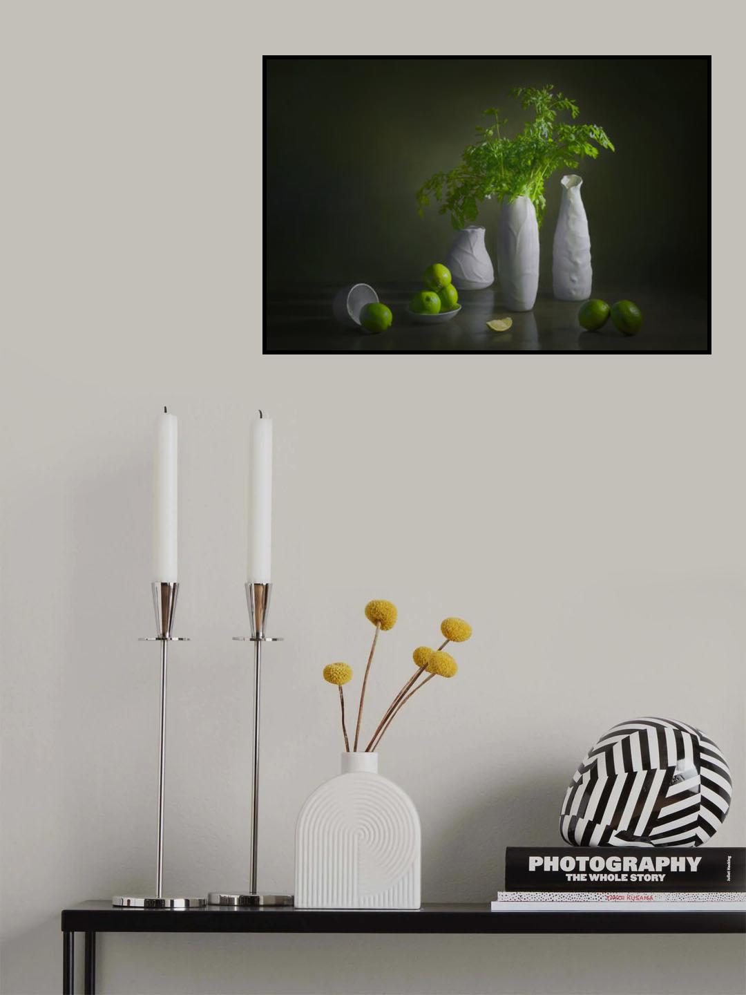 Cilantro and Lime Poster och Canvastavla
