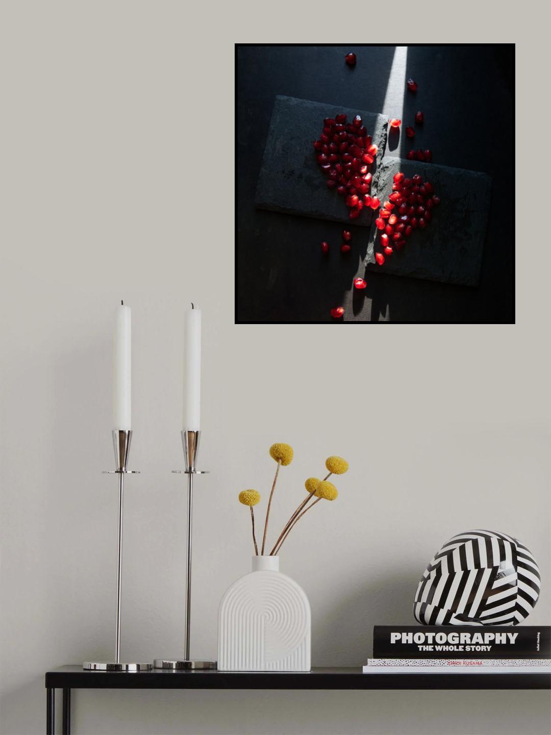 Let Light Heal a Broken Heart Poster och Canvastavla