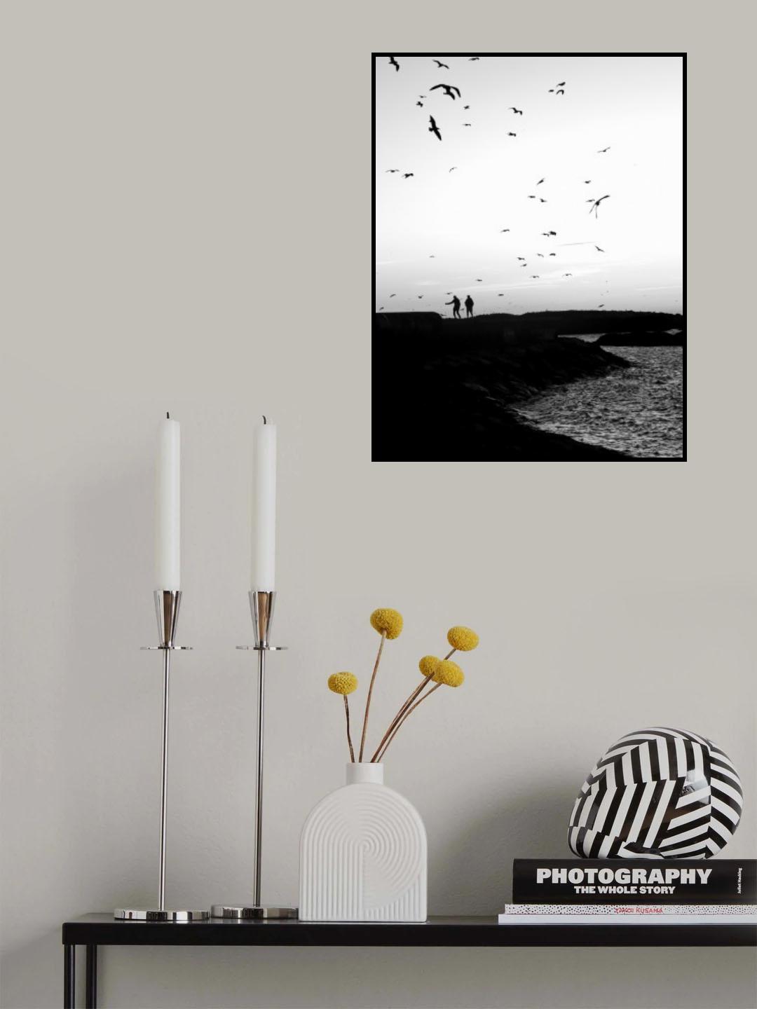 Beside the sea Poster och Canvastavla