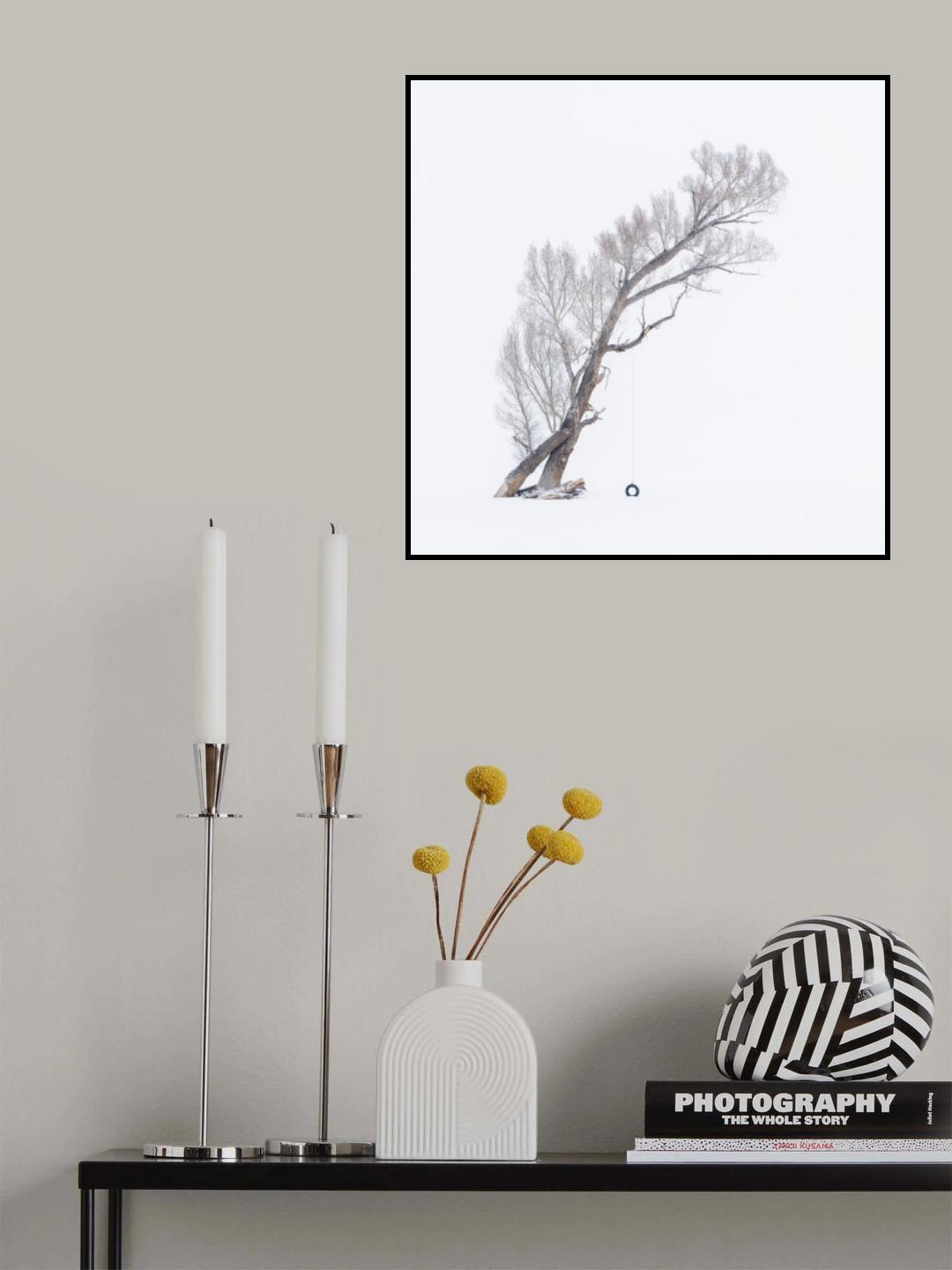 The Swing in Winter Break Poster och Canvastavla