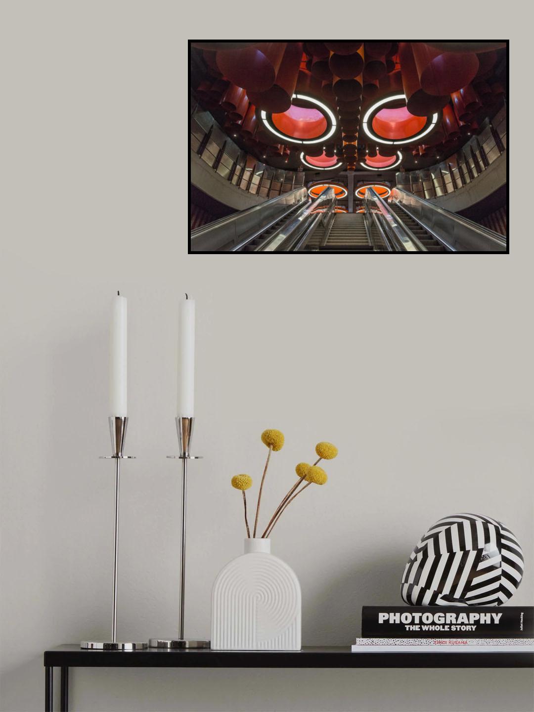 Destination: red I Poster och Canvastavla