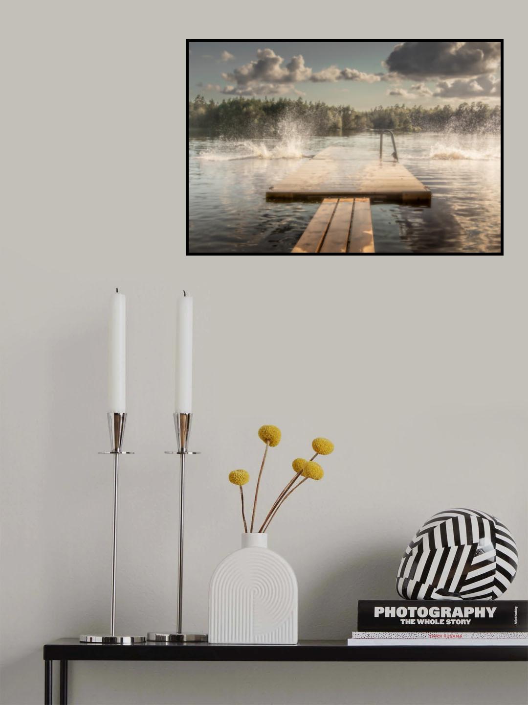 The diving board Poster och Canvastavla