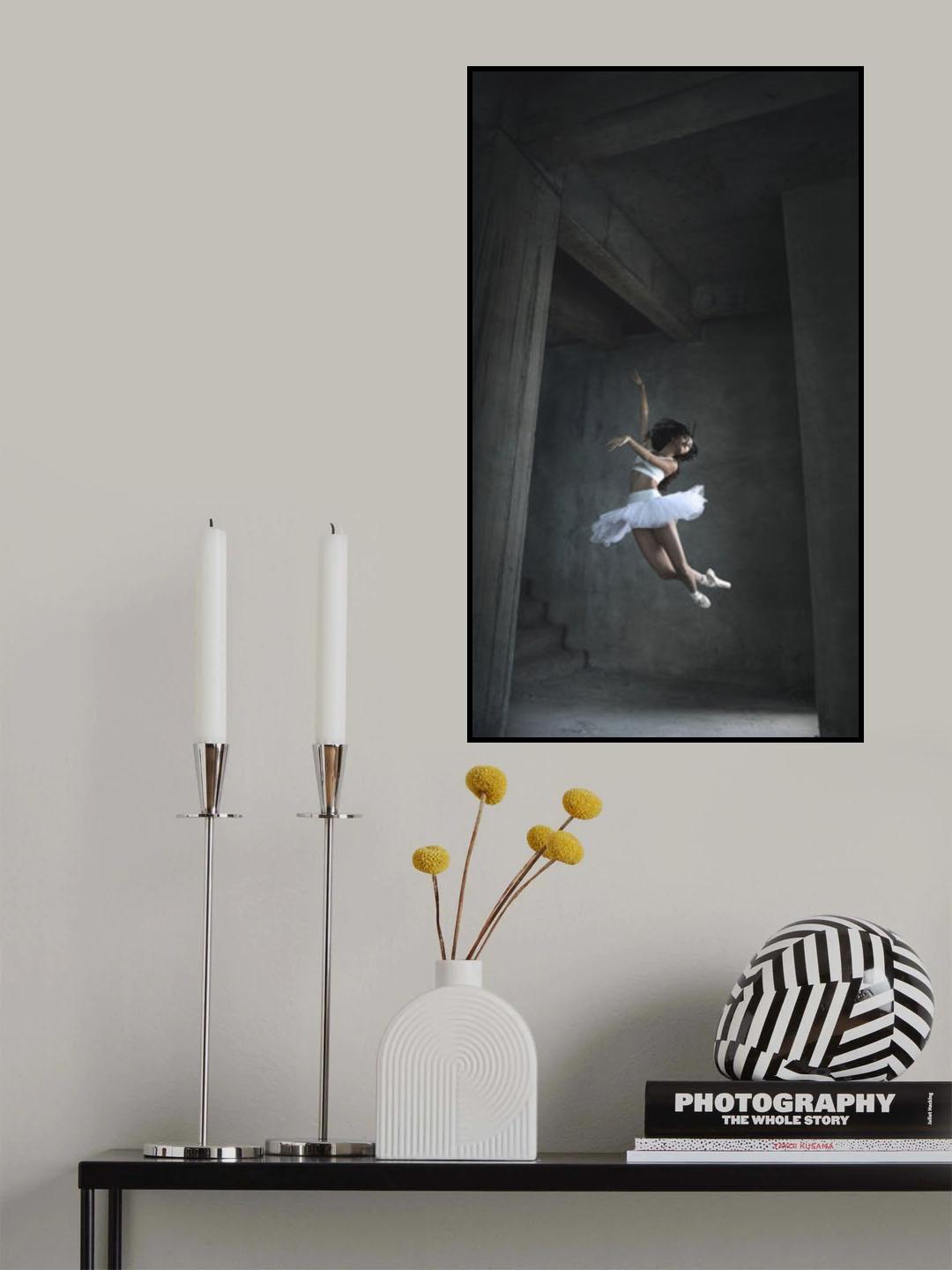Flying Dance Poster och Canvastavla