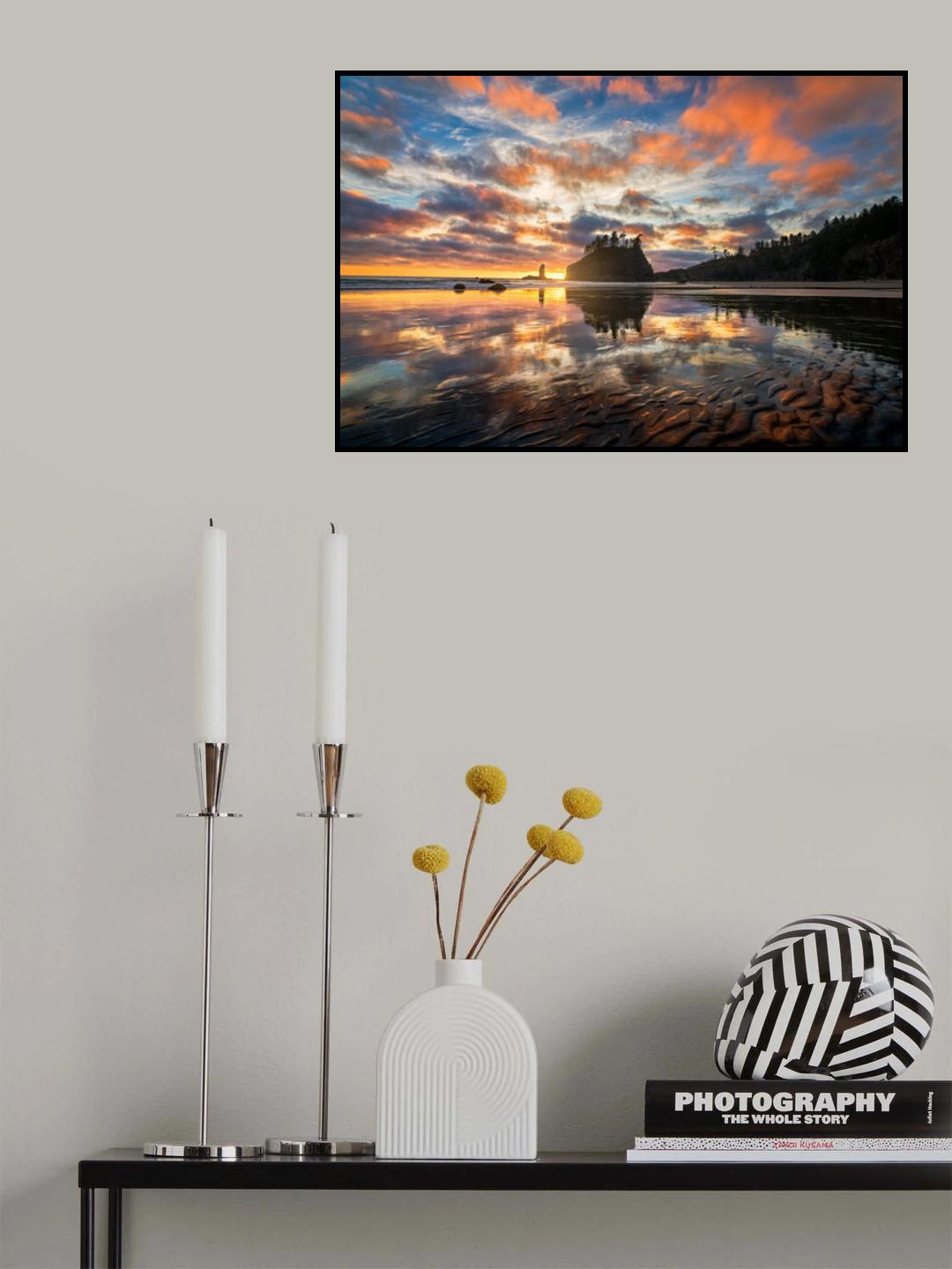 Sunset Symphony Poster och Canvastavla