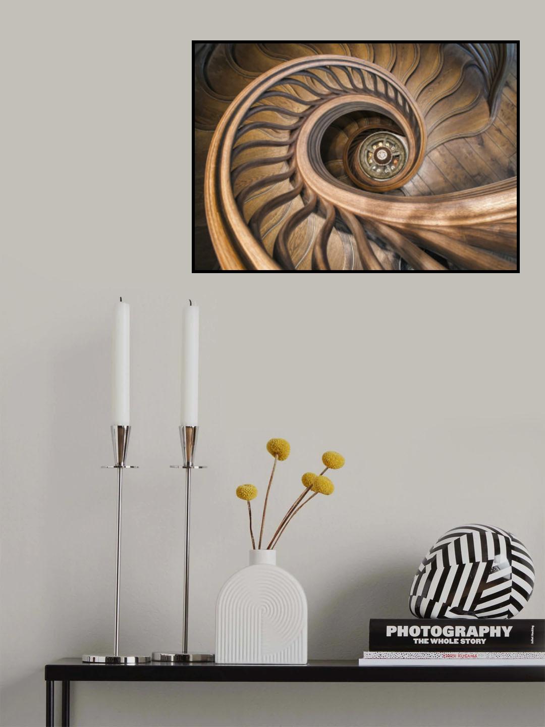 Looking down Poster och Canvastavla