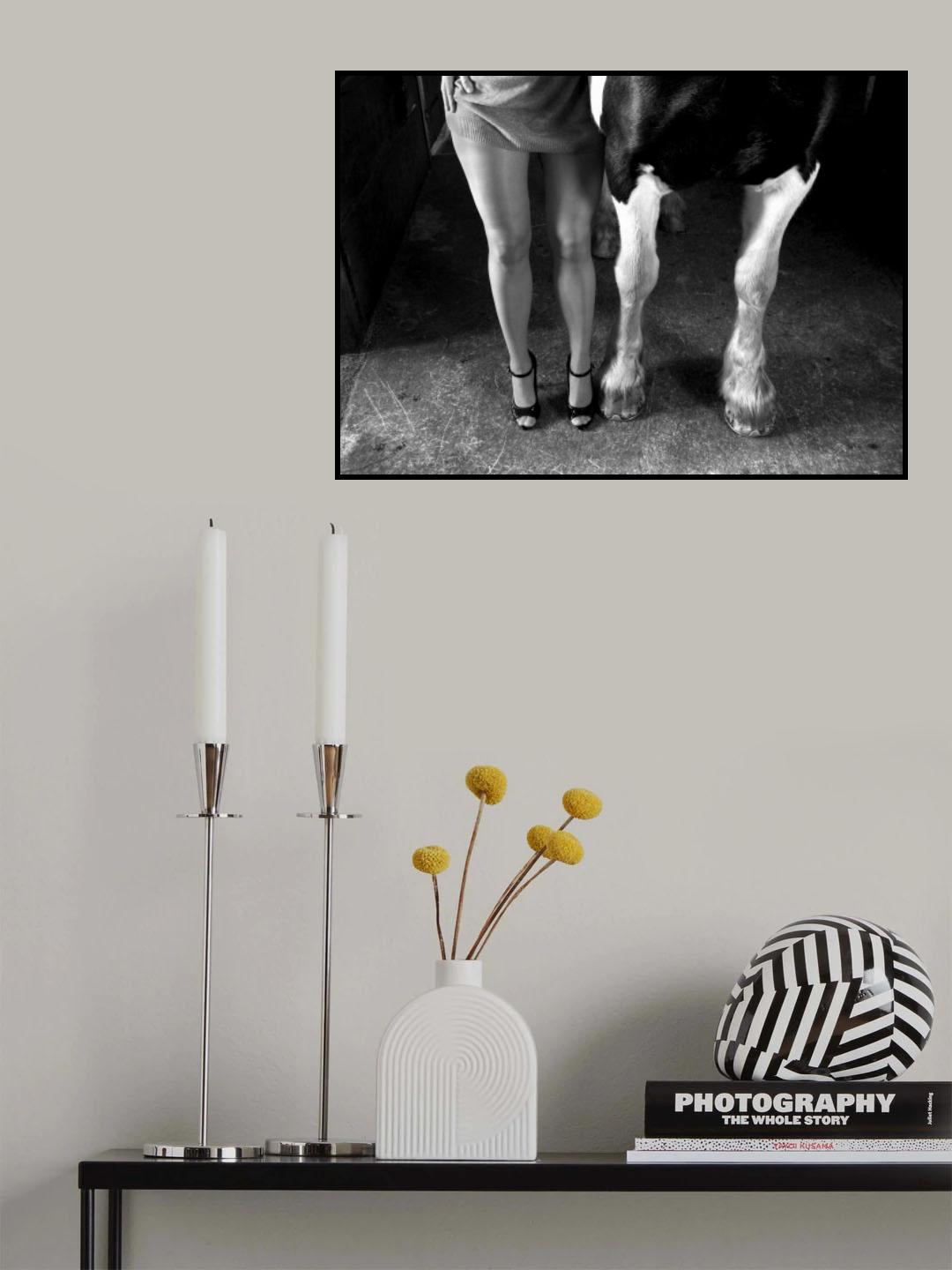 to cool one's heels Poster och Canvastavla