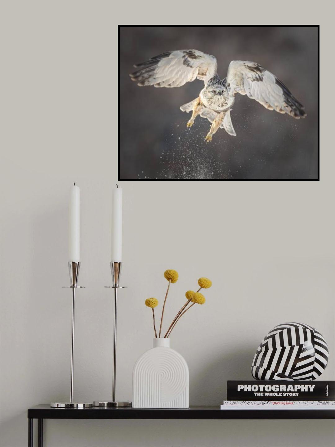 Winter action Poster och Canvastavla