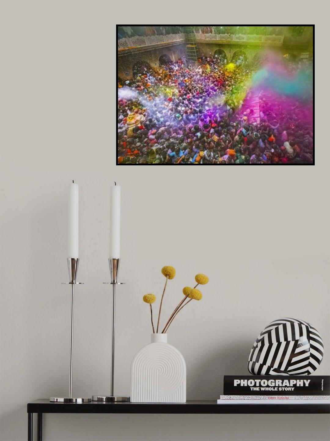colourful festival Poster och Canvastavla