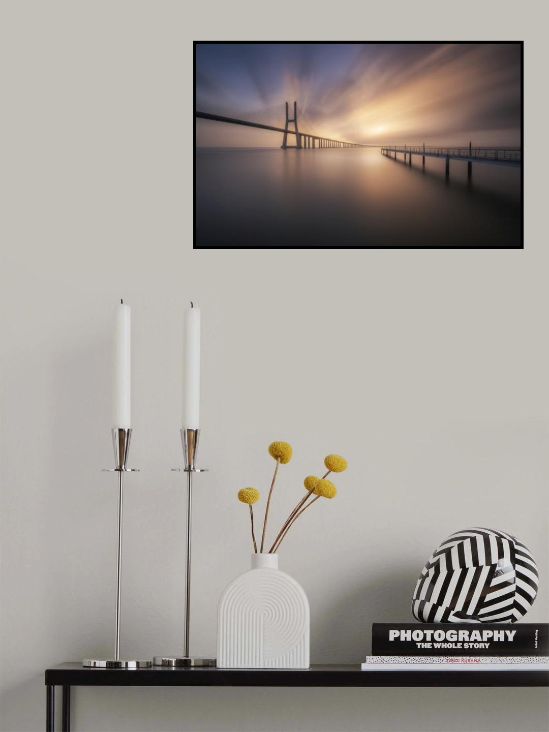 The bridge light Poster och Canvastavla