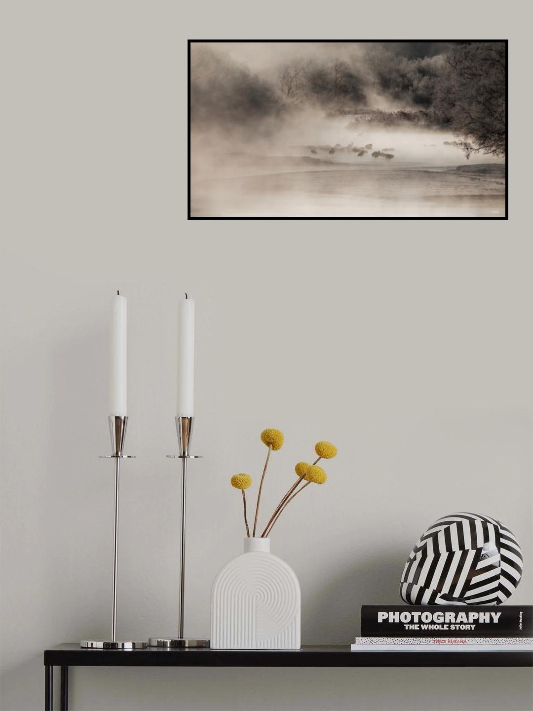 Otowa Bridge 音羽橋 Poster och Canvastavla