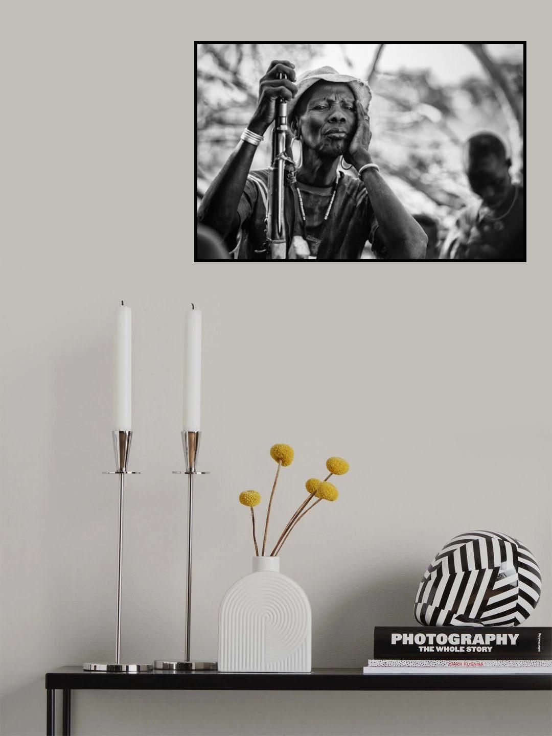 Mursi man Poster och Canvastavla
