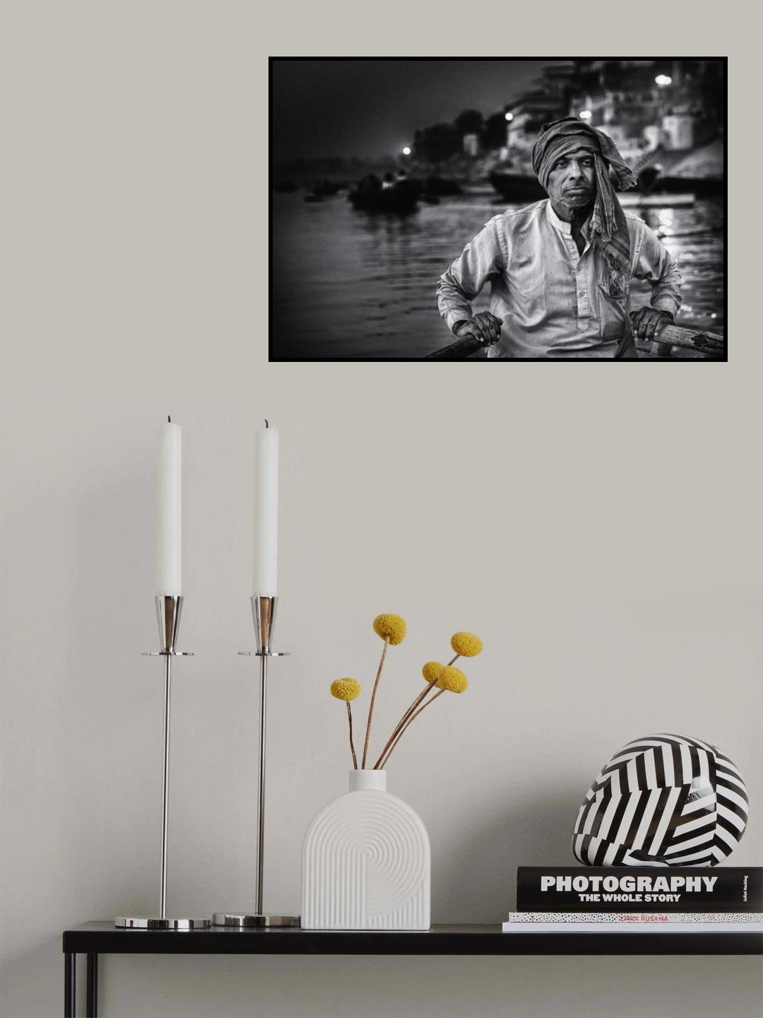 nights on the Ganges Poster och Canvastavla