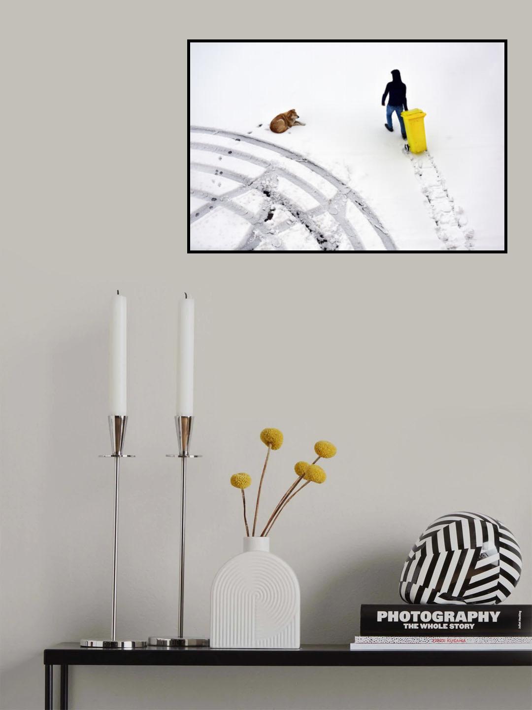 Traces Poster och Canvastavla