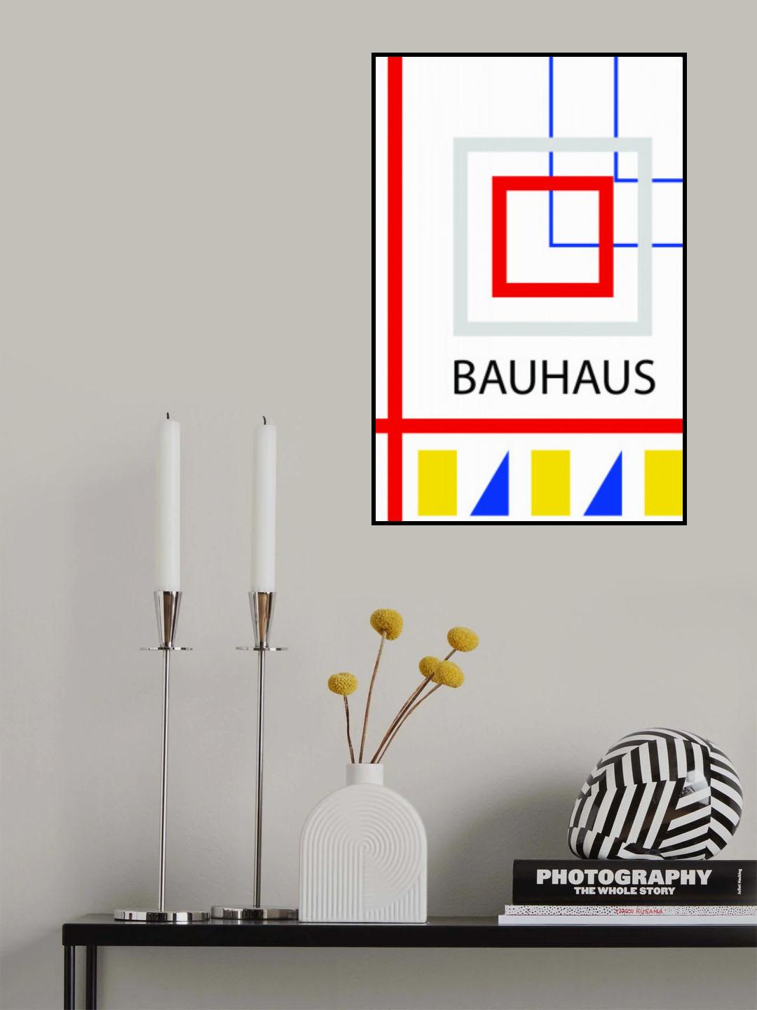 Bauhaus Series #3 Poster och Canvastavla
