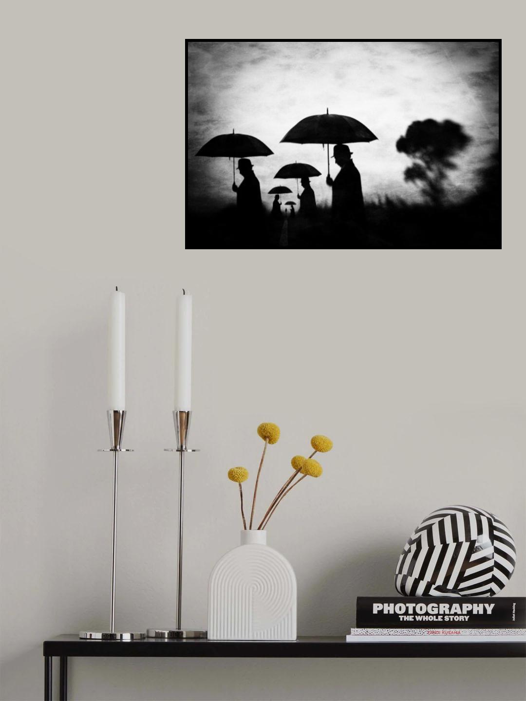 " Darkened Days To Come " Poster och Canvastavla